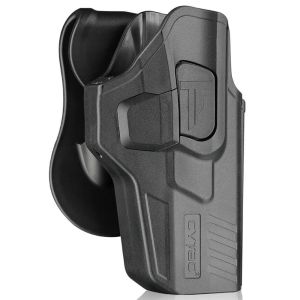 Light bearing holster for Glock 17/22/33 Gen 1-5 with belt clip CY-G17G4BL Cytac