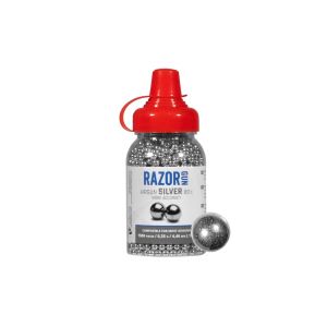 Pellets BBs RazorGun Silver 4.5mm 1500 pcs.