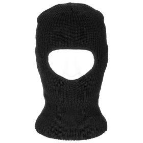 Маска MFH 10893A Balaclava 1 hole Black