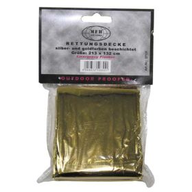 Emergency Blanket Gold 27131 MFH