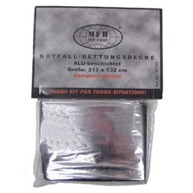 Emergency blanket Silver 27133 MFH