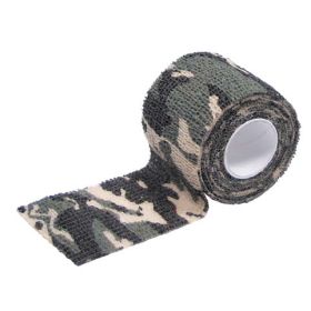 Self-adhesive tape woodland camo 28301T MFH