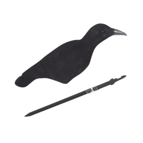 Flocked Crow Shell Decoy JACK PYKE 