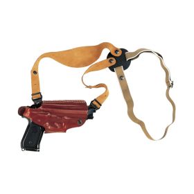 Horizontal shoulder or belt leather holster VEGA O102M Colt 