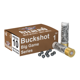 STERLING 16/70 Buckshot 24 Gr Bior Big Game Series