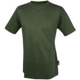 T-SHIRTS OLIVE GREEN WEB-TEX