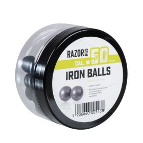 Rubber metal balls RazorGun cal. 50 for Umarex HDR HDP 50pcs