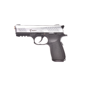 Blank gun pistol 9mm PAK Kuzey Arms A-100 Black/White