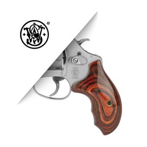 Ръкохватка - дървена за J рама Smith& Wesson Combat Grips Rosewood