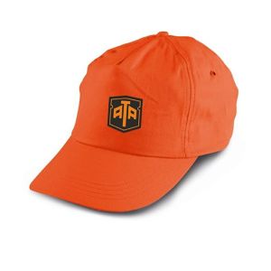 Orange hat baseball ATA