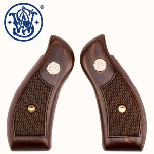 Grip for Smith&Wesson revolver L/K frame wood